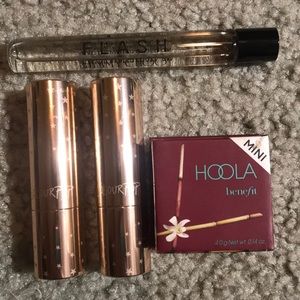 makeup bundle with color pop, benefit, jimmy choo